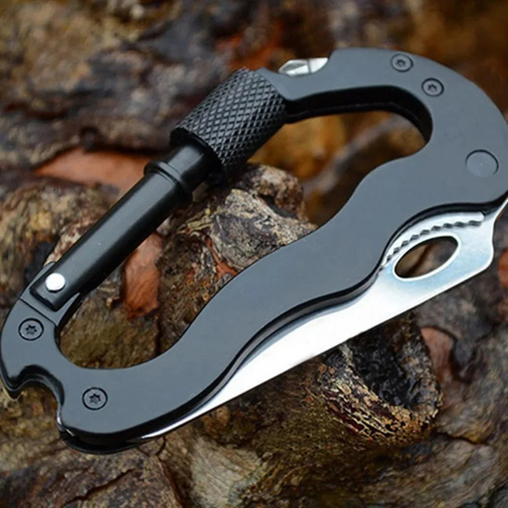 Multifunctional Camping/ Hiking Buckle folding pocket knife