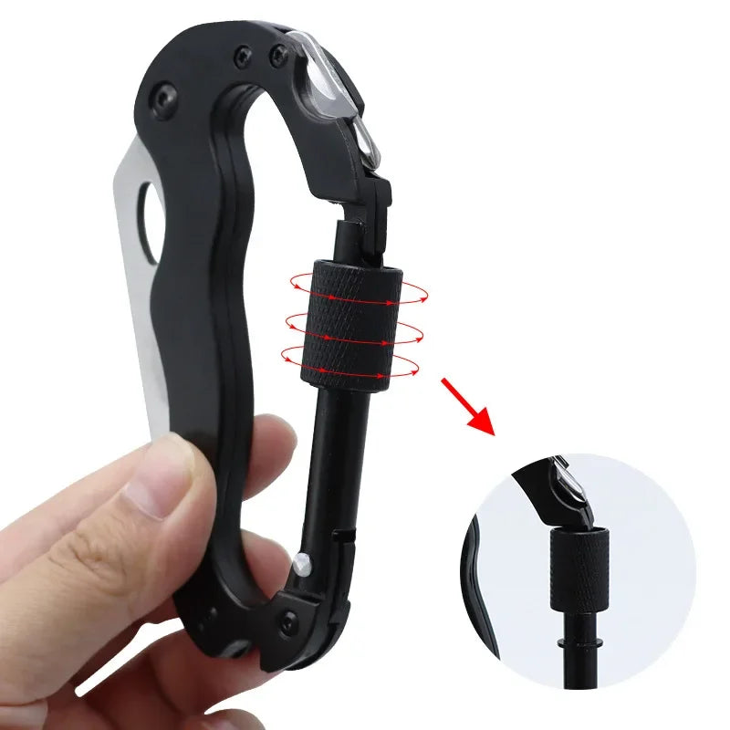 Multifunctional Camping/ Hiking Buckle folding pocket knife
