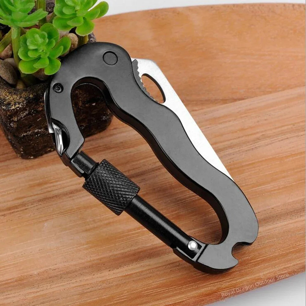 Multifunctional Camping/ Hiking Buckle folding pocket knife